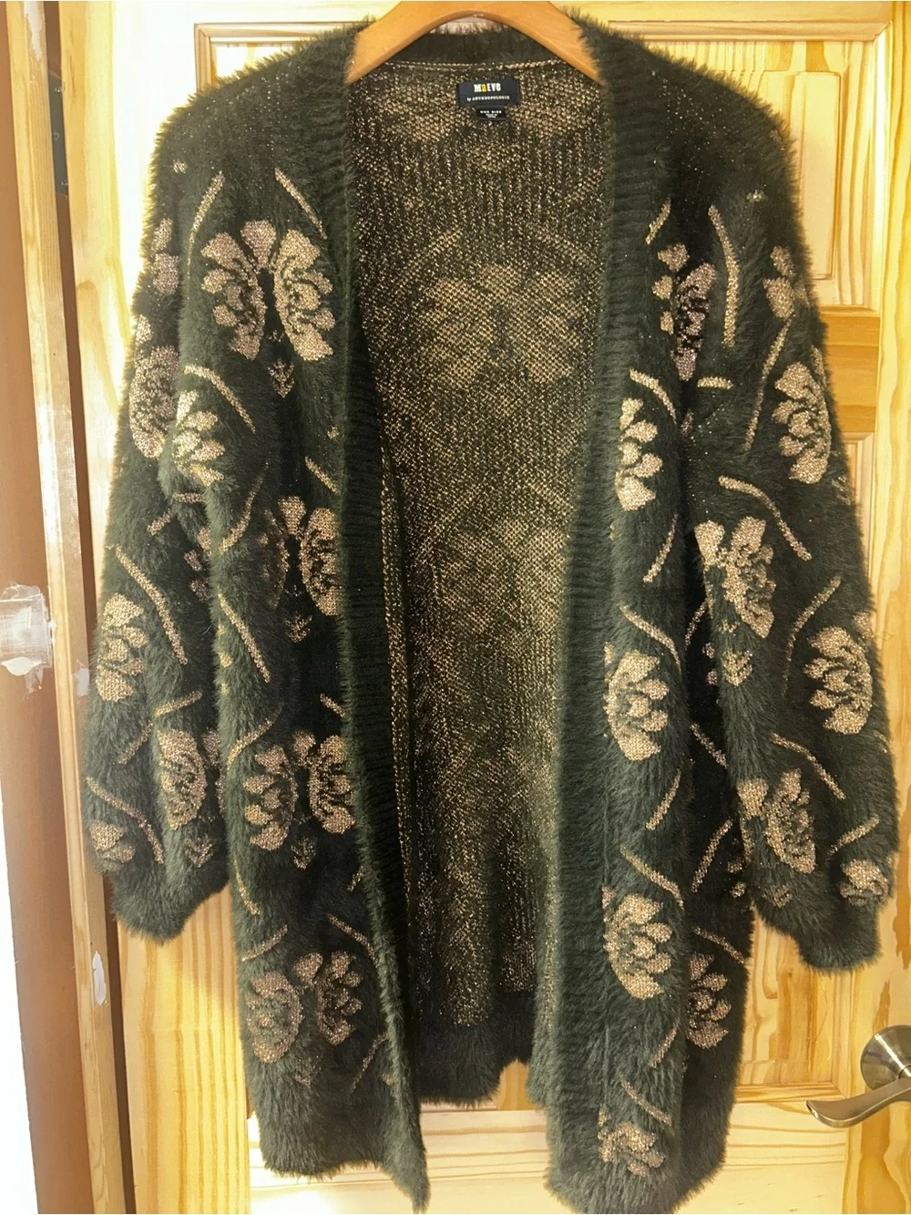 Maeve Vintage-Inspired Floral Open Cardigan Sweater